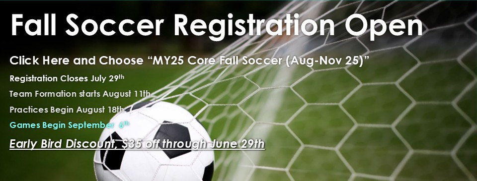 Fall Registration